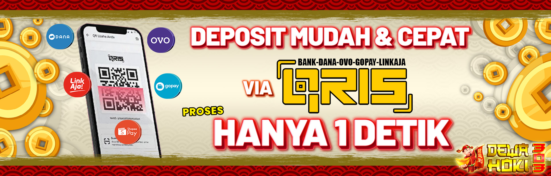 DEPOSIT MUDAH & CEPAT VIA QRIS