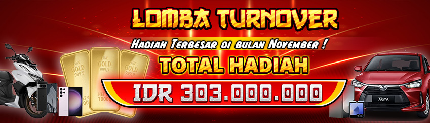 EVENT LOMBA TURNOVER RP 303.000.000